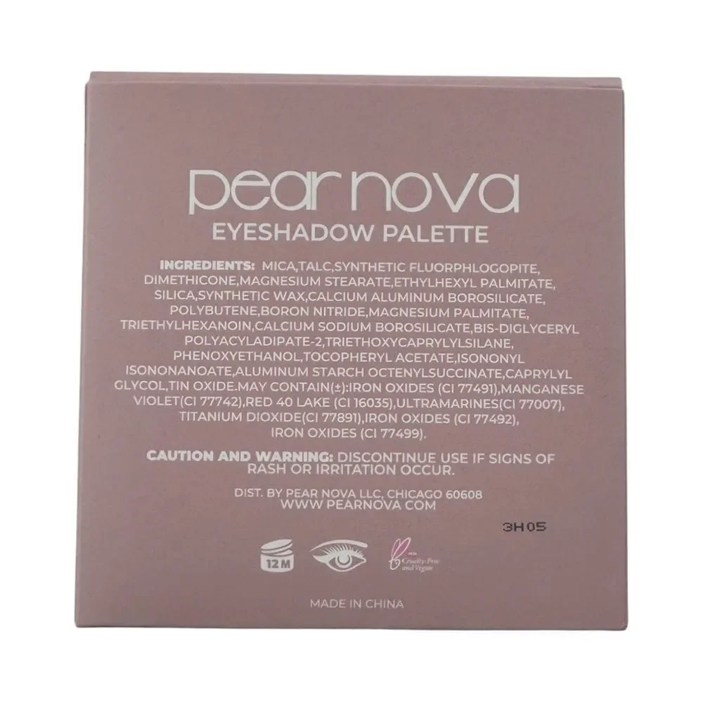 Pear Nova Eye Shadow Pallette NIB